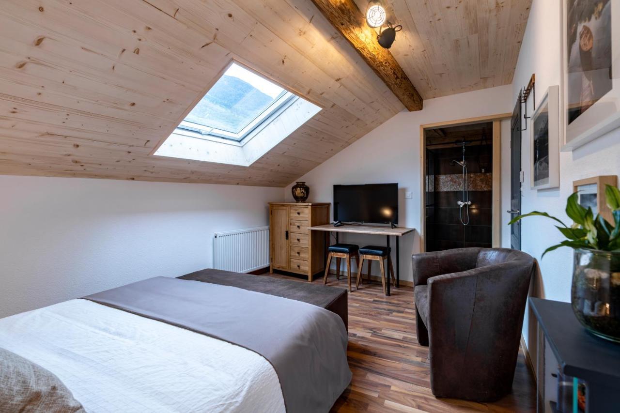 B&B Restaurant Le Pernollet Evionnaz Kültér fotó