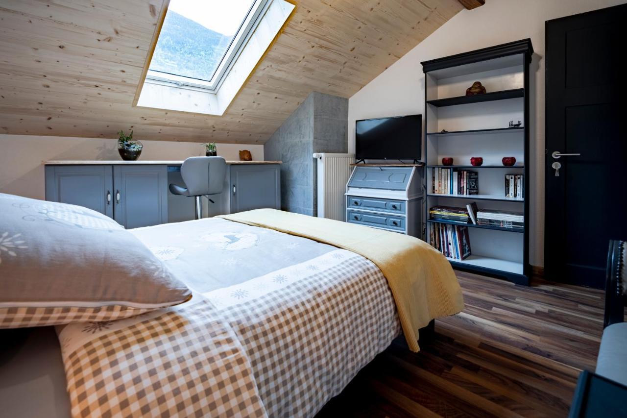 B&B Restaurant Le Pernollet Evionnaz Kültér fotó